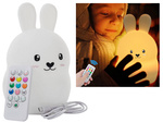 Laste öösel tuli led jänes touch rgb kaugjuhtimispult