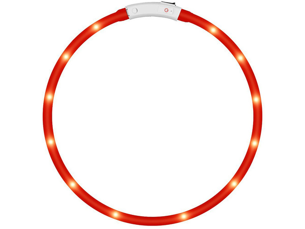 Led lighting colarge for dogs and cats waterproof adjustable 47cm usb