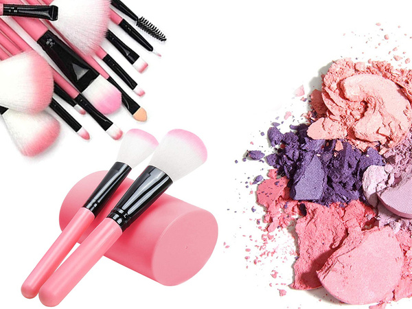 Profesionální sada štětců na make-up 12 pouzder