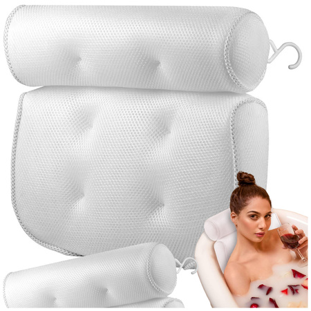 Badekissen mit saugnäpfen home spa kopfstütze soft hook