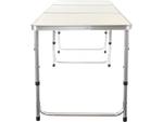 Folding travel table camping garden table large 180x60 suitcase