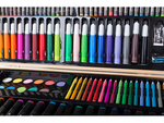 Umelecká sada maľovacích prístrojov 188 ks