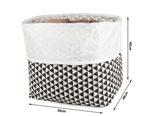 Panier pliant pour linge jouets grand verrouillable