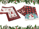 Christmas table runner christmas eve decorative table runner 180x32cm