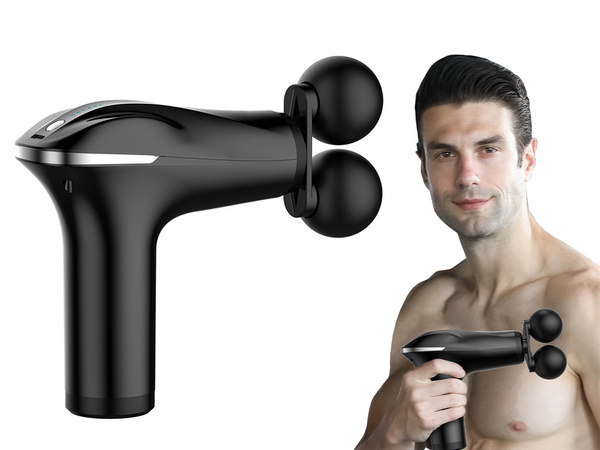 Back massage gun body leg massager strong massage gun 4 tips