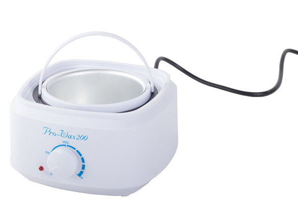 Canned wax warmer for soft and hard wax