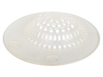 Silicone strainer for kitchen sink drain suction cups self-adhesive