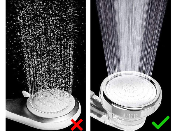 Zuhanykabin kőszűrővel