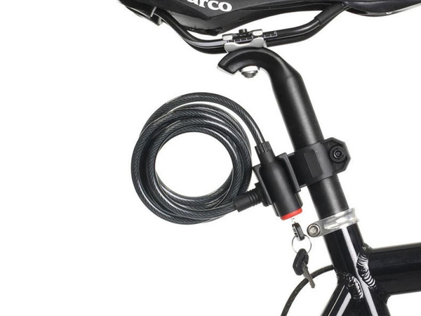 Bicycle lock bicycle lock key security strong cable