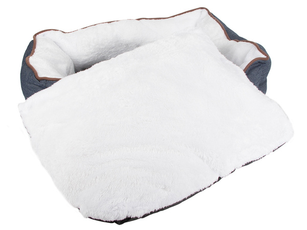 Lit pour chien chat lit moelleux canapé coussin m large