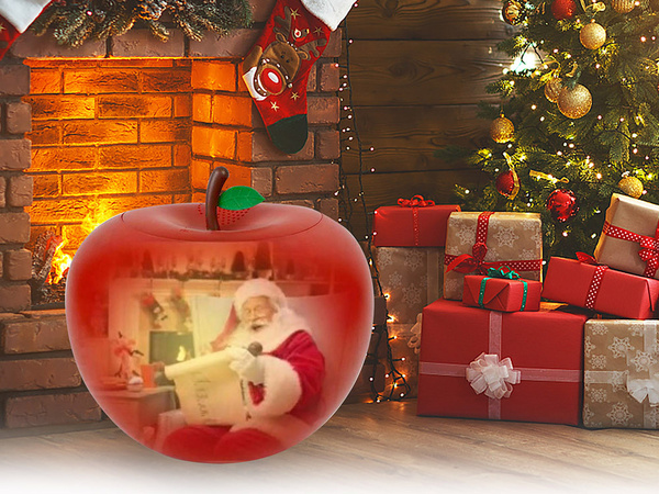 Ziemassvētku dziesmu animācijas projektora lampa