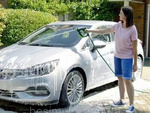 Car wash gun foamer tank under the hose 4 modes