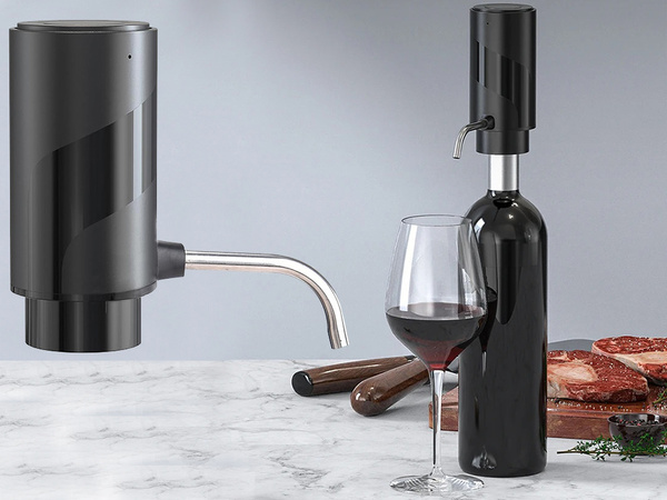 Distributeur électrique de vin whisky vodka pompe à entonnoir led liquide