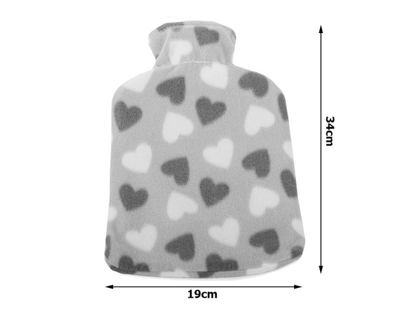 Termošildytuvas su dangteliu guminis pilvo šildytuvas su minkštu įdėklu