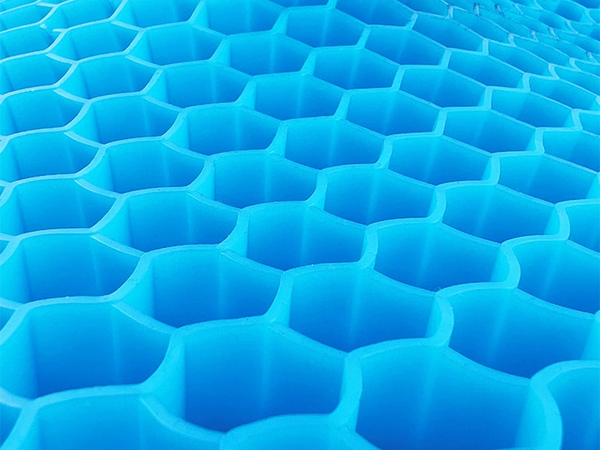 Orthopedic gel cushion for car seats