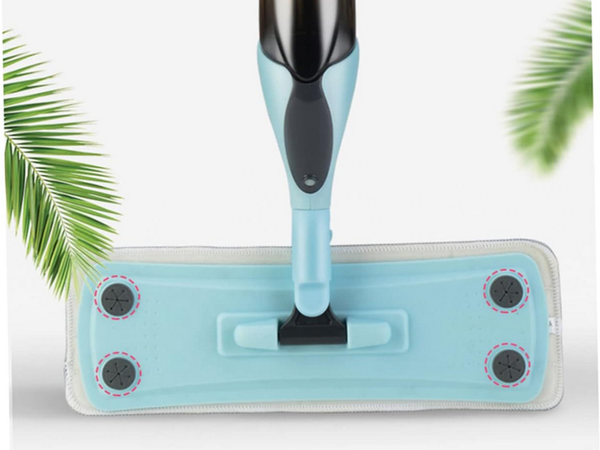 Lapos mop sprayerrel gördülő szilárd permet 3x microfibra coats