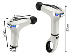 Back massage gun body leg massager strong massage gun 4 tips