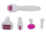 Derma roller für mikronadeln mesotherapie gesicht hals körper 6-in-1-kit
