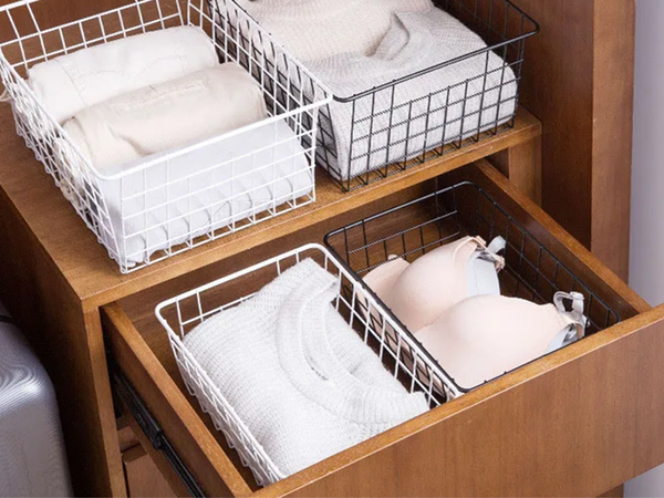 Loft metall drahtkorb loft metall organizer für küche für obst weiss gross