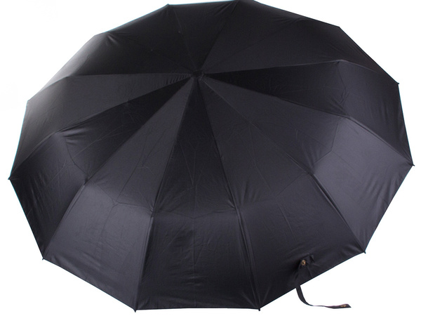 Dáždnik skladací dáždnik automatický čierny unisex elegantný veľký decentný