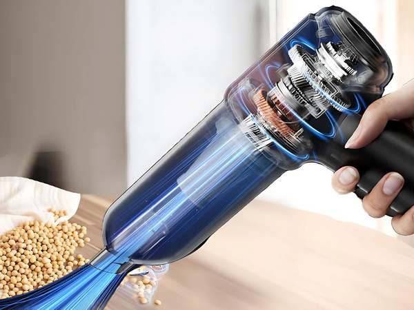 Aspirador sin cable 120w turbo para coche juego de boquillas soplador