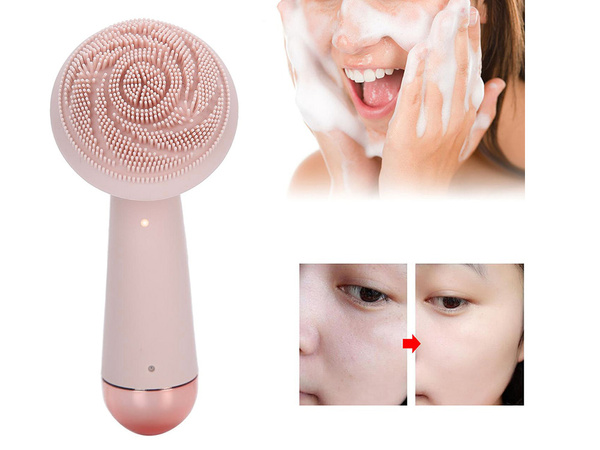 Sonický kartáč na masáž obličeje