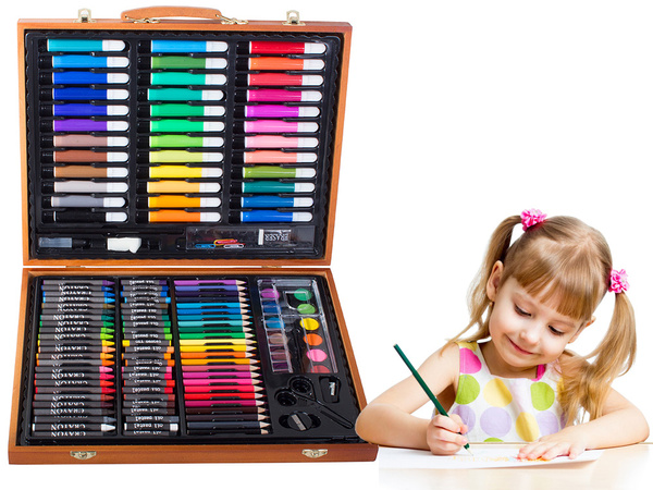 Set d'artistes pour la peinture en boîtier 150 pièces