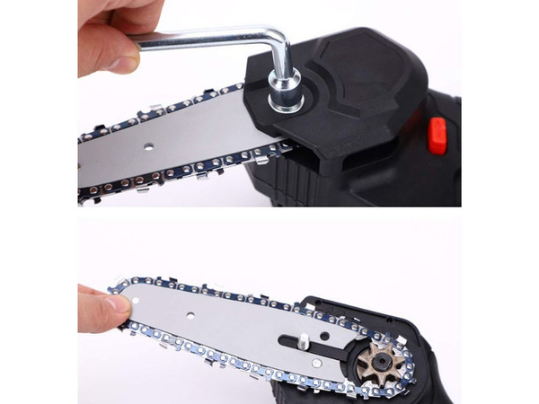 Mini motosierra inalámbrica de 6 pulgadas