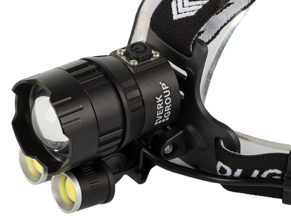 Bailong led headlamp xhp160 powerbank zoom