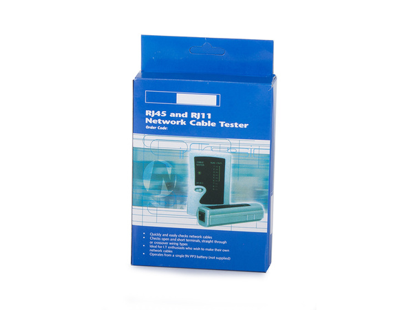 Hálózati kábel tesztelő rj45 rj11 tok