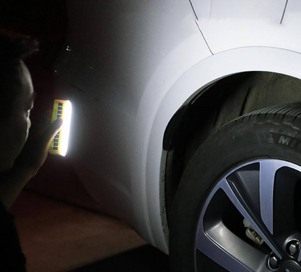 Número de teléfono del aparcamiento temporal imán luminoso