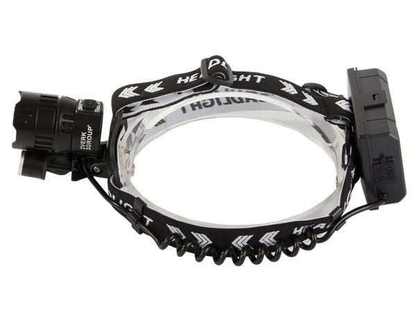 Bailong led headlamp xhp160 powerbank zoom