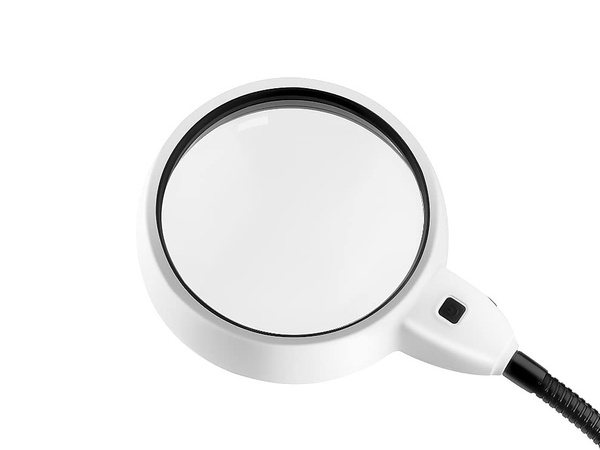 Magnifying glass cosmetic led lamp