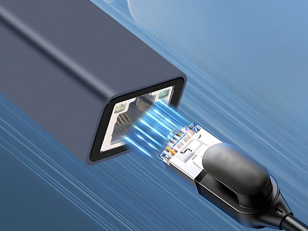 Adaptér usb typ a ethernetový adaptér sieťová karta lan rj45 100mb