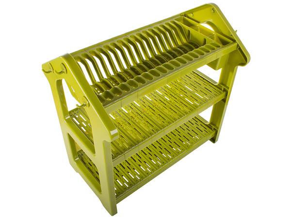 Lave-vaisselle sèche-linge égouttoir de cuisine 3 niveaux