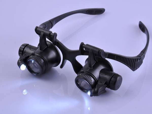 Vaata prillide suurendusklaasi profe. 25x led band