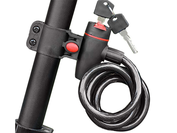 Jalgrattalukk jalgrattalukk võti turvalisus tugev kaabel