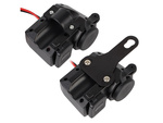 Zigarettenanzünder steckdose motorrad voltmeter 2x usb