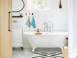 Organizador estante colgante mueble de baño