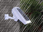 Cámara simulada sensor de movimiento solar crepúsculo led