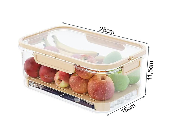 Recipientes para alimentos conservación a baja temperatura recarga refrigerante