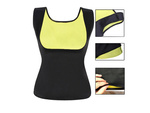 Women's neoprene fitness shirt for weight loss