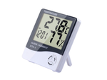 Termometr elektroniczny lcd wew. Zegar data alarm