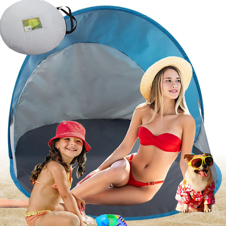 Tienda de playa autoplegable pantalla de protección uv gran carpa de jardín
