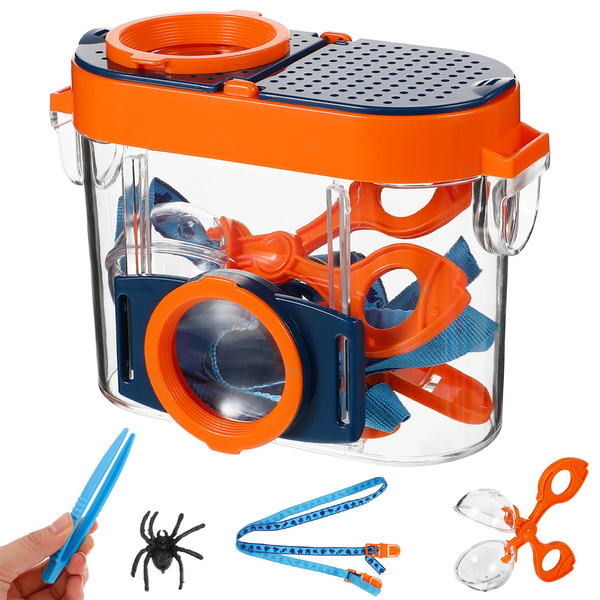 Didinamasis stiklas vabzdžių didinamasis stiklas konteineris