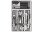 Cutlery drawer insert pull-out organiser