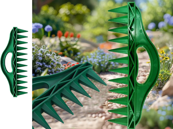 Handgeführte 12-loch-pflanzmaschine gartenpflanzer