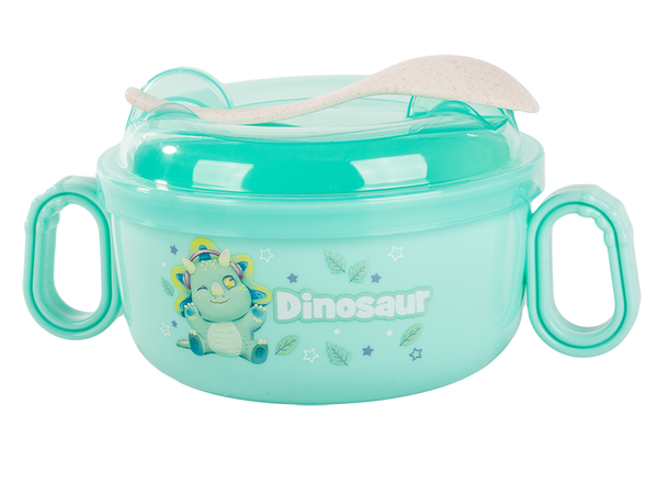 Set de ustensile de hrănire castron de alimente pentru copii cu mânere lingură