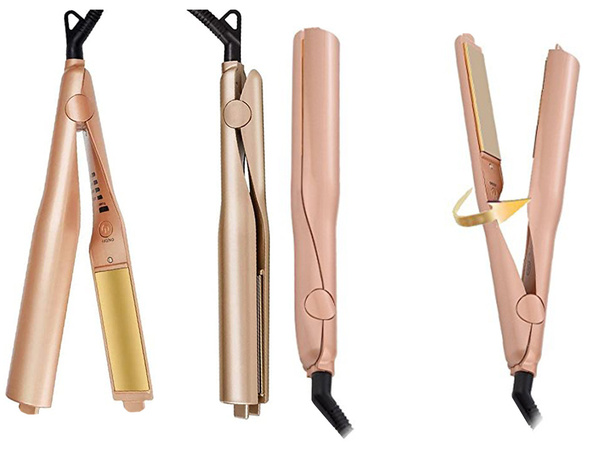 Hair straightener ceramic curling iron 2in1 twist