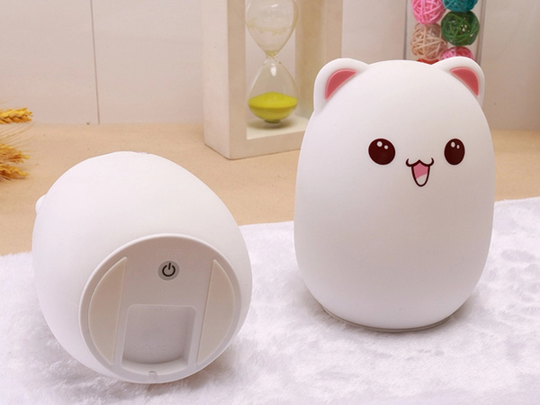 Viedol mačka nočné svetlo rgb diaľkové ovládanie